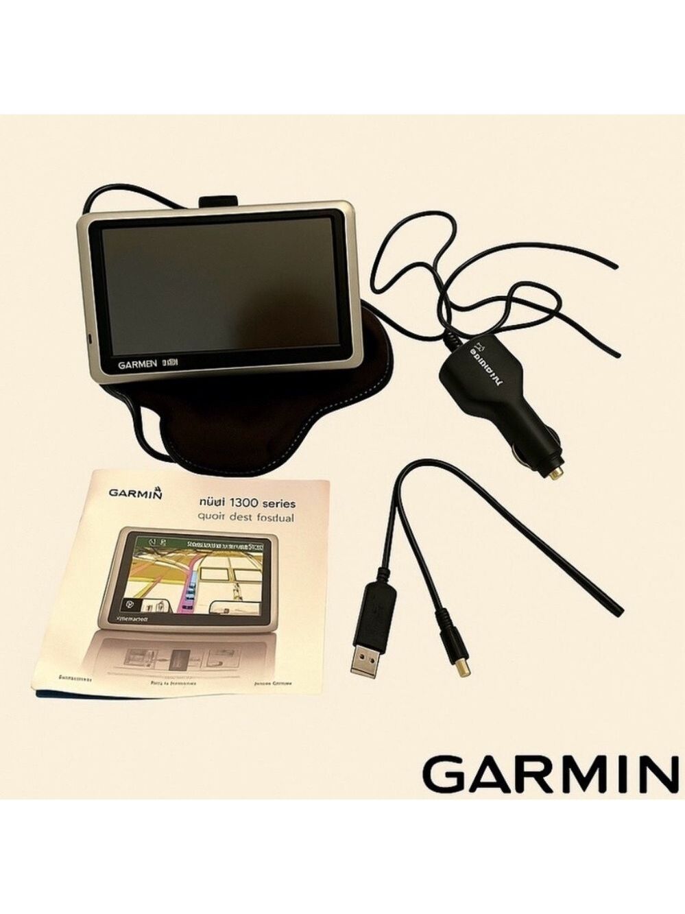 Garmin GPS Navigation System Silver Black 1300 series cm